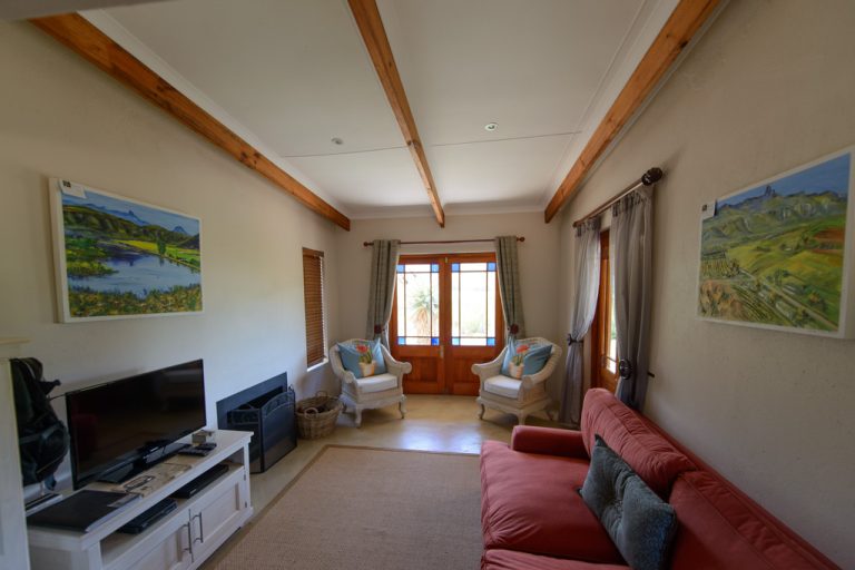 Crimson Living Room