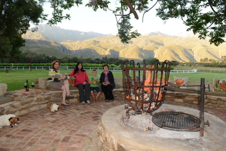 Pinotage Boma Braai Area