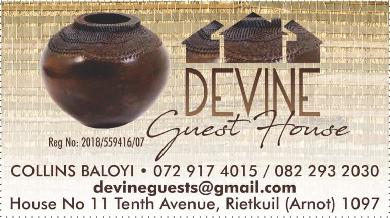 Devine Guest House 2019 Business Card 768x430