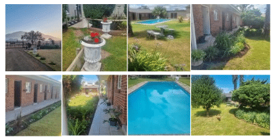 Rooms & Swimming pool area